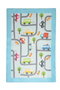 Conceptum Alfombra Baby Cars Multicolor 140 x 190 cm